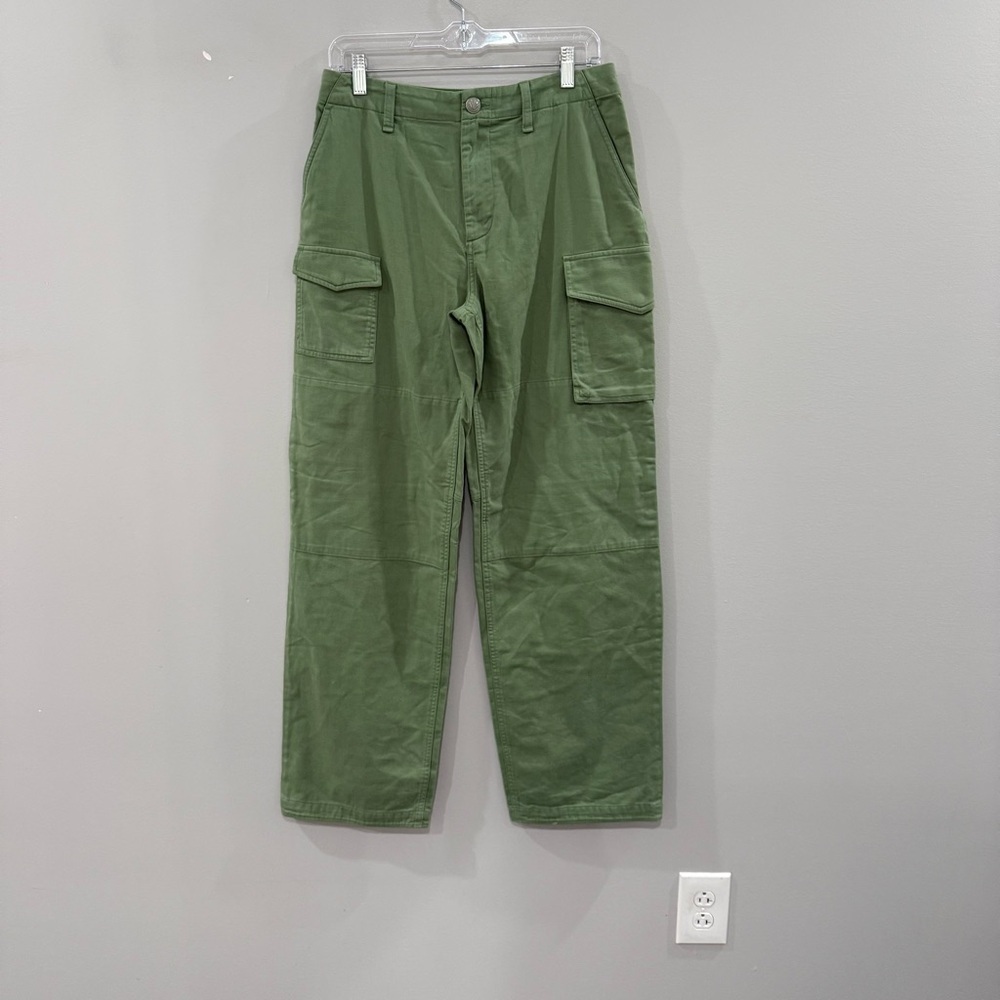 Rag & Bone Pants Nora Wide Leg Utility Cargo in Green - Picture 3 of 8